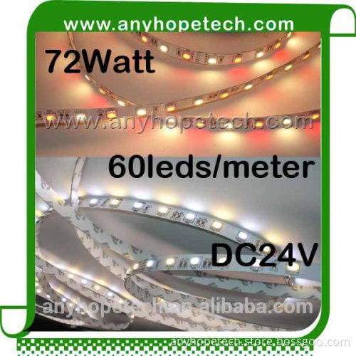 New products high bright multicolor smd5050 60leds flex led